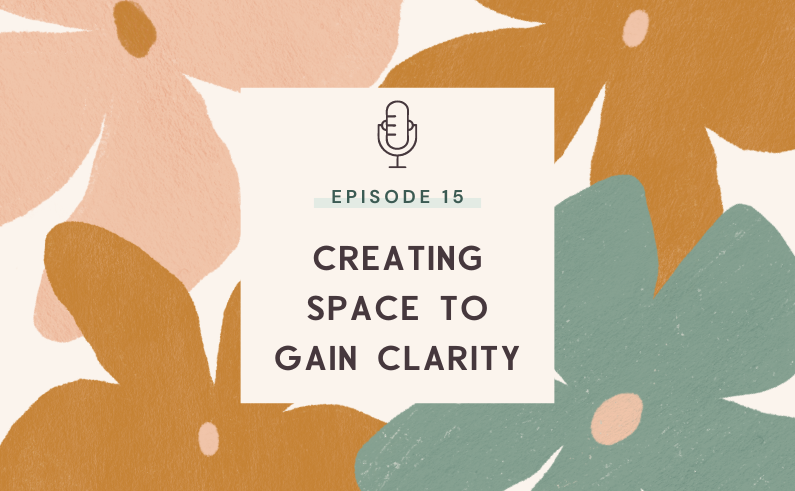 creating space, inner voice, personal experiences, strategies, carving out time, external advice, intuition, radical step, limiting content consumption, social media, screens, connection, movement, nature, basic needs, nourishing the body, sunlight, good sleep, cleaning, decluttering, mental space, well-being, self-care, introspection, balance, external noise, demands, prioritizing well-being